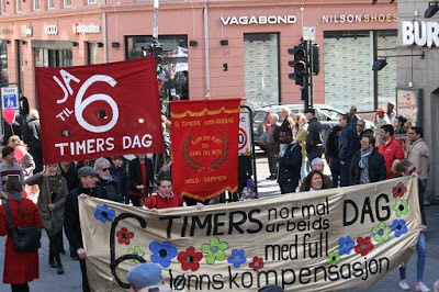 Tariffgruppa for sekstimersdagen er startet!